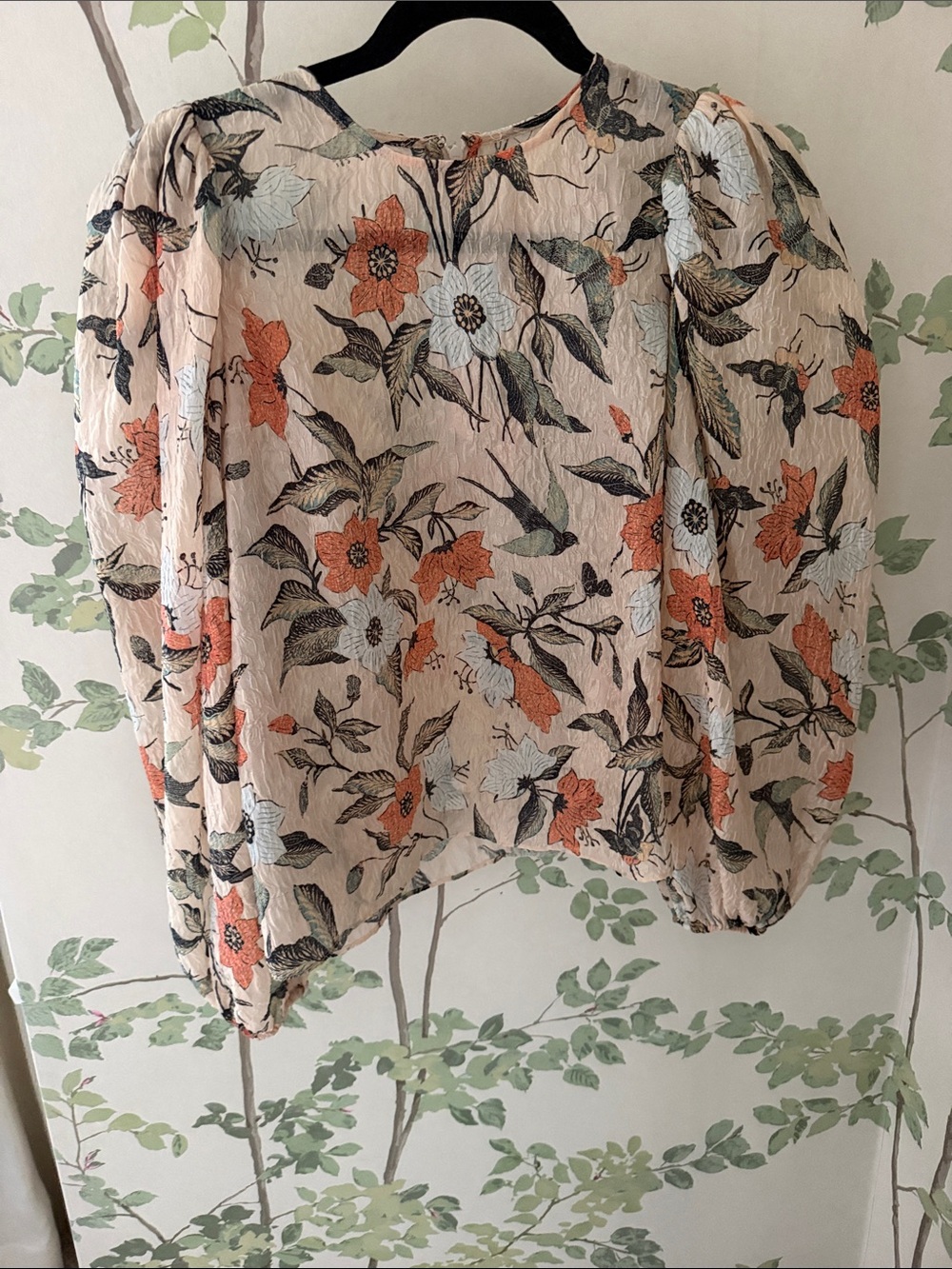 Ulla Johnson Elisa Silk Top size 4